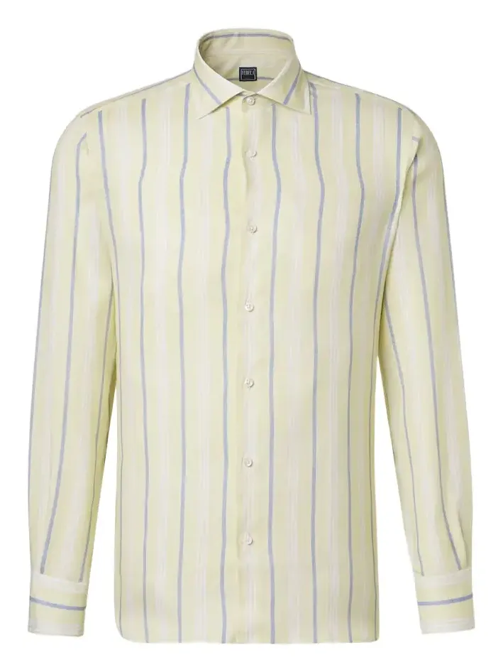 Striped linen shirt