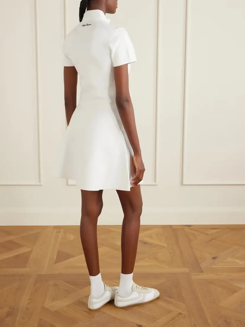 Polo Ralph Lauren + The Championship Wimbledon Stretch-knit Mini Dress | Thumbnail 3 Polo Ralph Lauren + The Championship Wimbledon Stretch-knit Mini Dress | Thumbnail 3