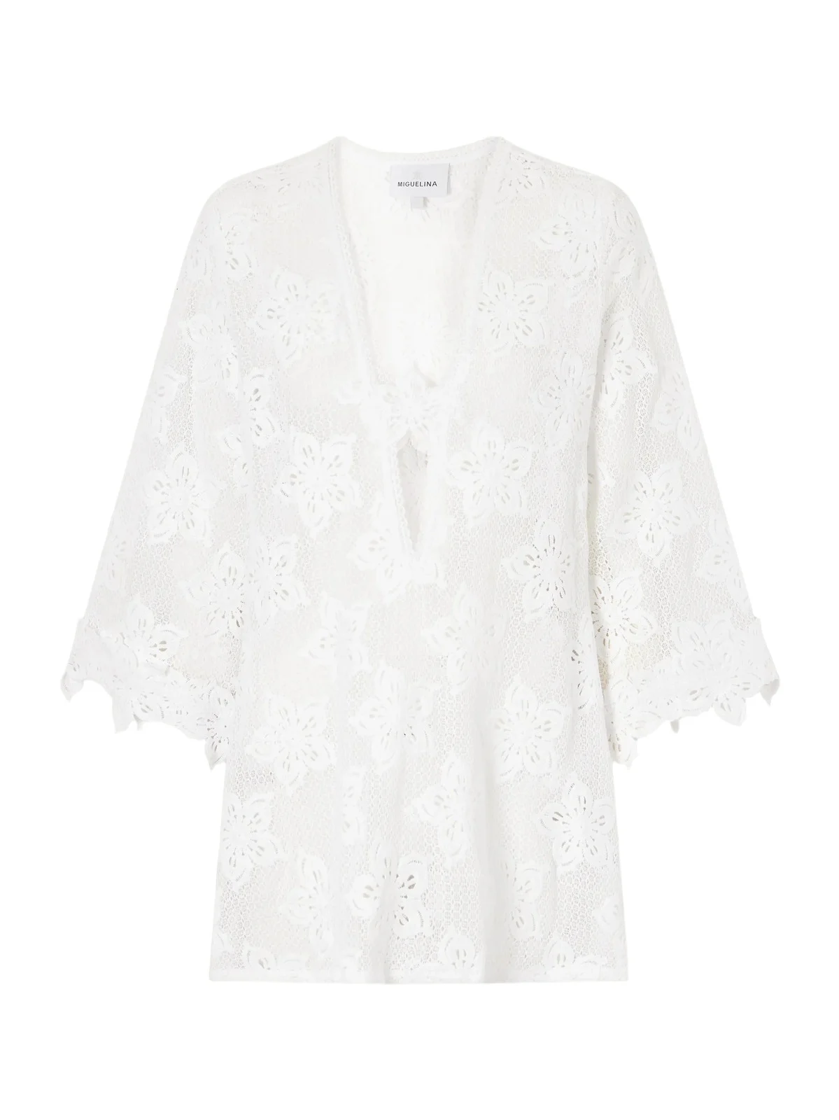 Jane Cotton-lace Coverup