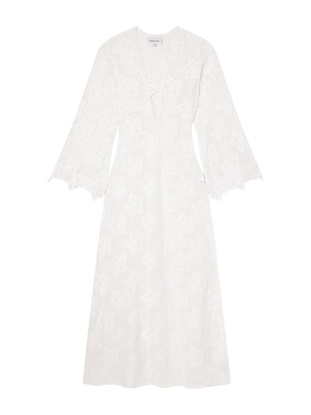 Jane Embroidered Cotton Coverup