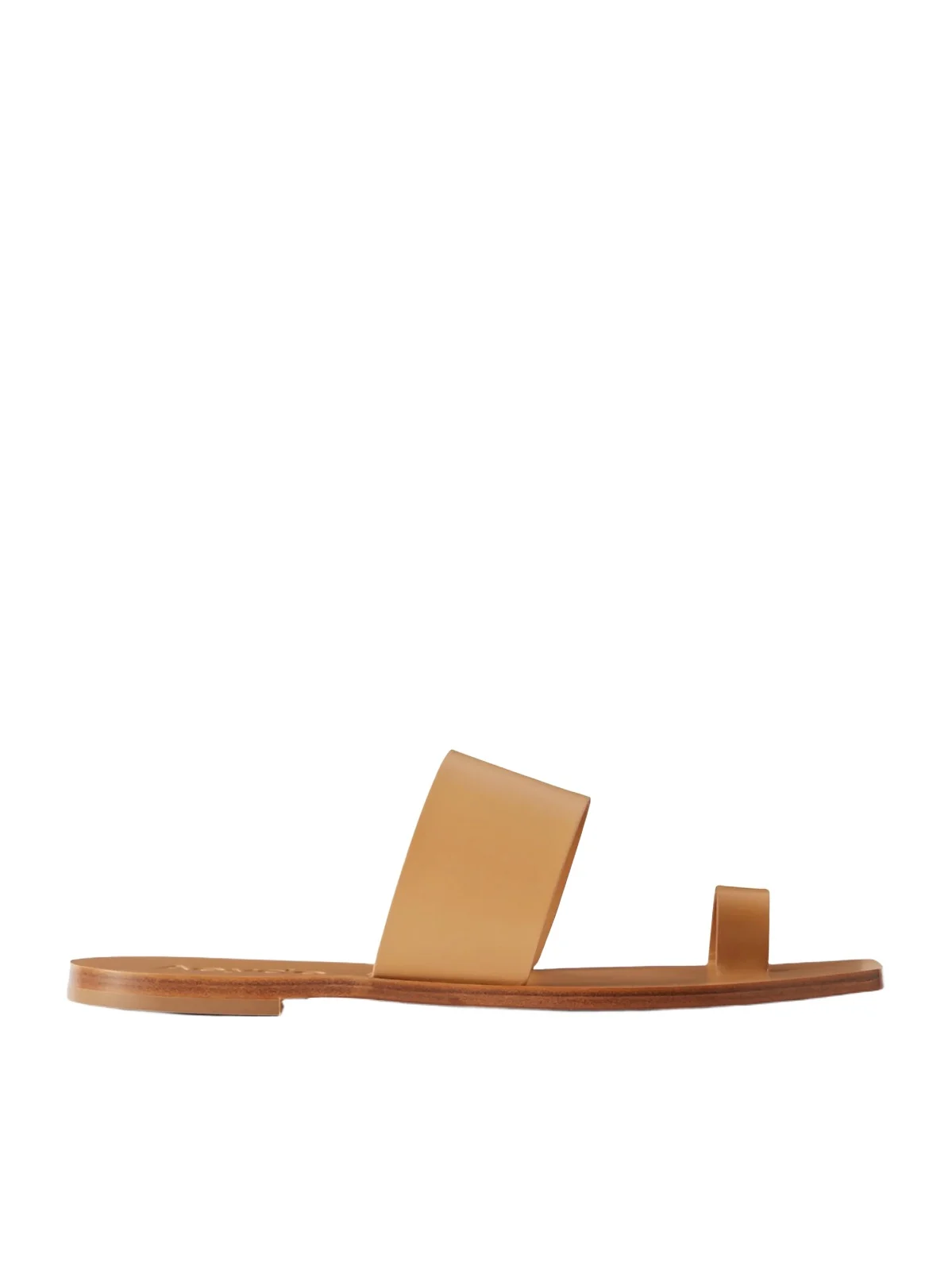 aeyde Sibel Leather Flat Sandals