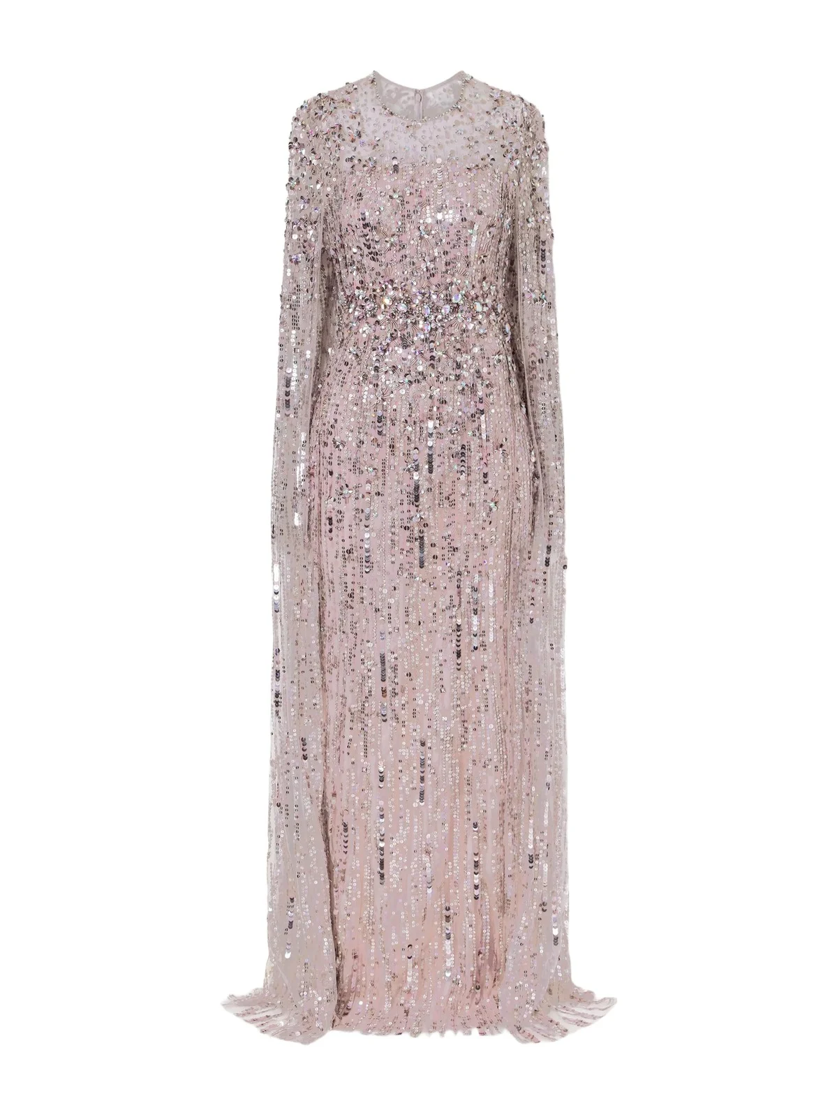 Ruby Sequined Tulle Gown Ruby Sequined Tulle Gown
