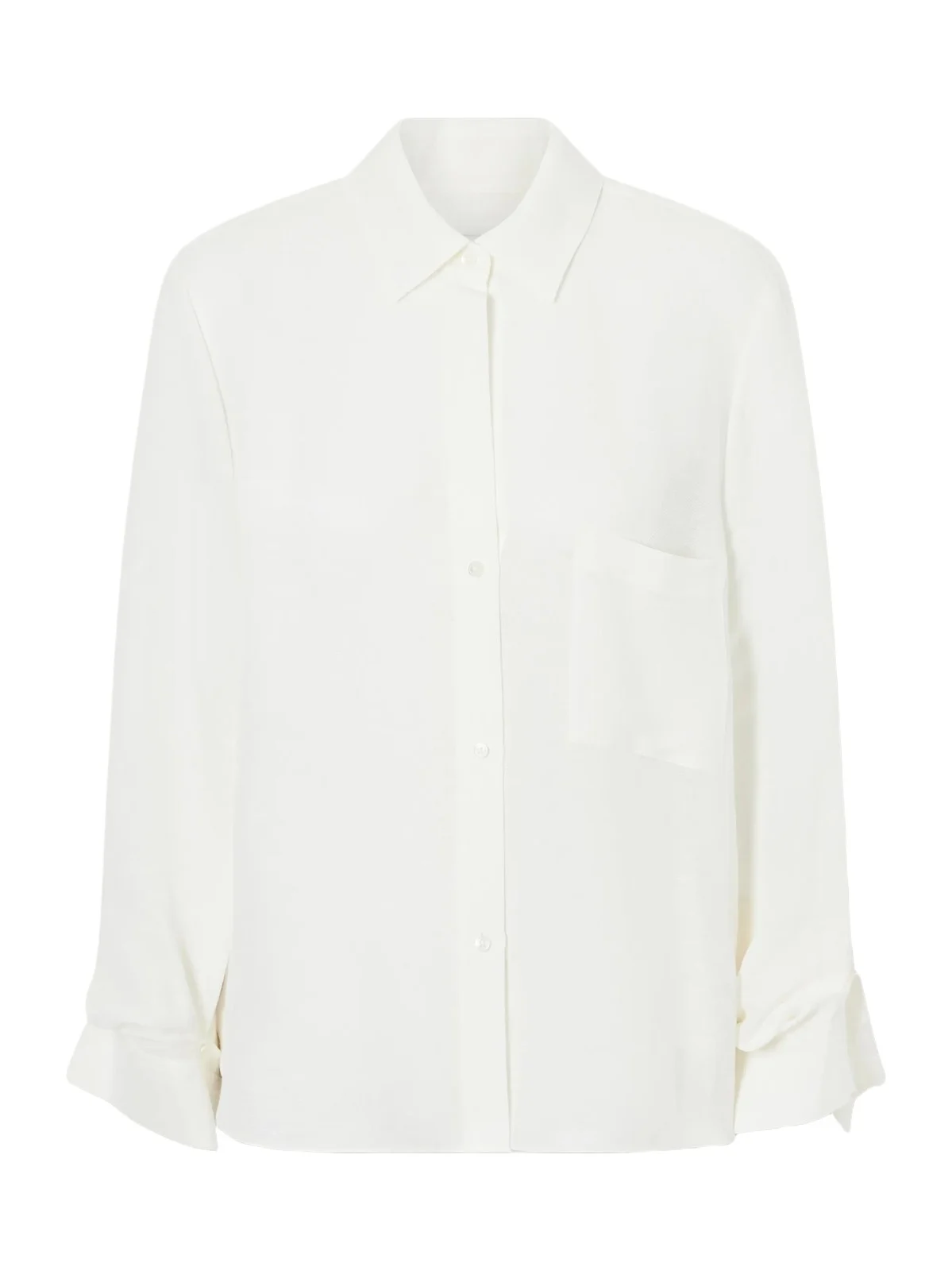 Next Morning Linen And Silk-blend Shirt - Neutrals