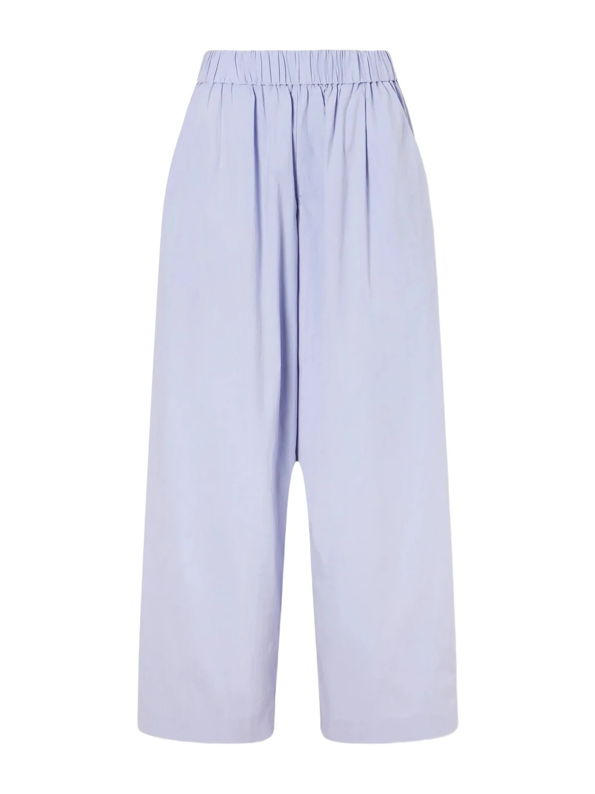 Everyday Cotton-blend Poplin Wide-leg Pants Everyday Cotton-blend Poplin Wide-leg Pants