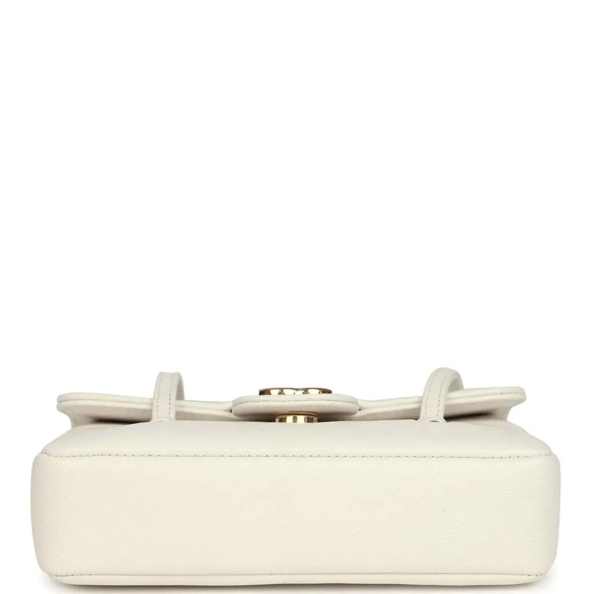 Chanel Chanel Mini Preppy Coco Clutch with Straps White Shiny Caviar Brushed Gold Hardware | Thumbnail 6 Chanel Chanel Mini Preppy Coco Clutch with Straps White Shiny Caviar Brushed Gold Hardware | Thumbnail 6