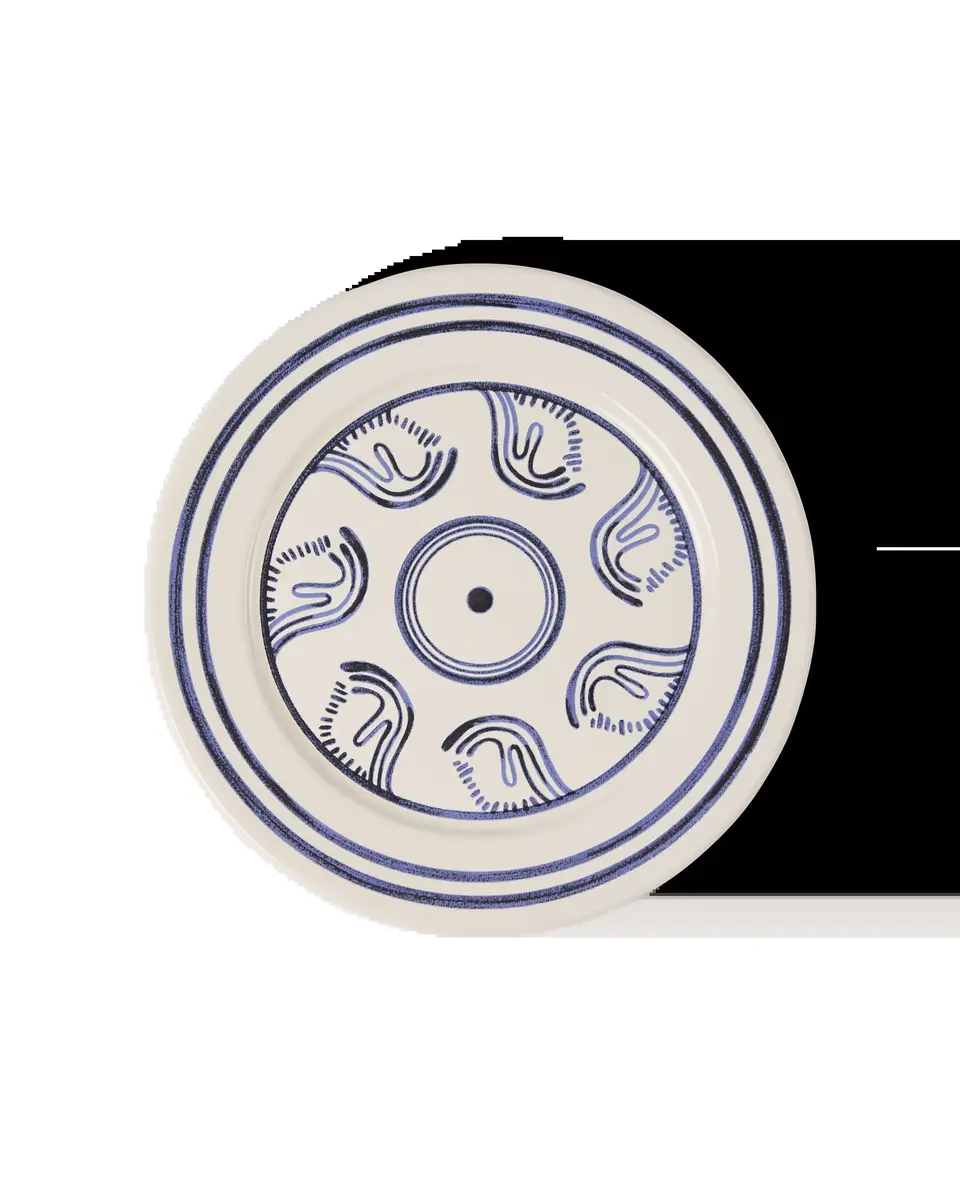 Emporio Sirenuse Helmet Charger Plate | Image 1 Emporio Sirenuse Helmet Charger Plate | Image 1