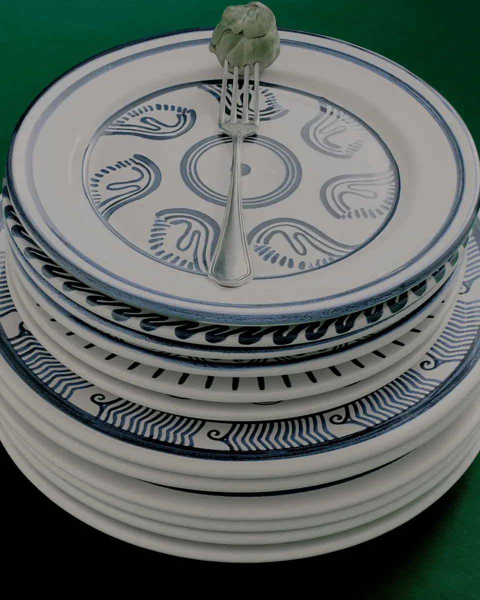 Emporio Sirenuse Helmet Dessert Plate | Thumbnail 4 Emporio Sirenuse Helmet Dessert Plate | Thumbnail 4