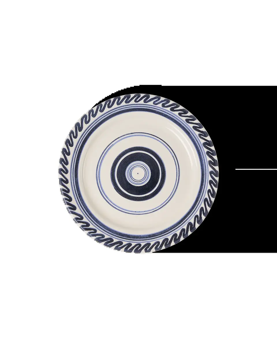 Emporio Sirenuse Waves Dinner Plate | Image 1 Emporio Sirenuse Waves Dinner Plate | Image 1