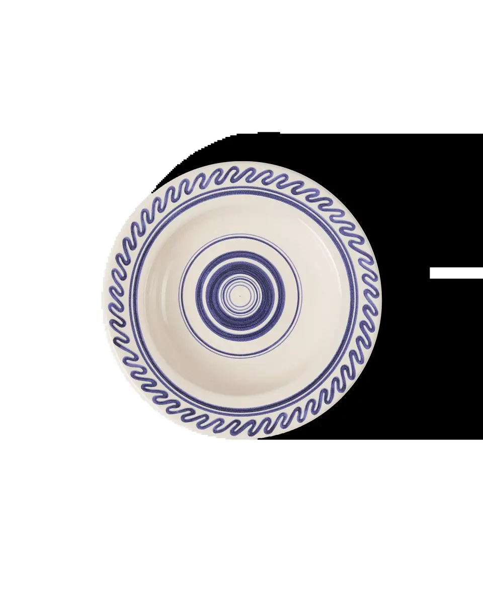 Emporio Sirenuse Waves Soup Plate | Image 1 Emporio Sirenuse Waves Soup Plate | Image 1