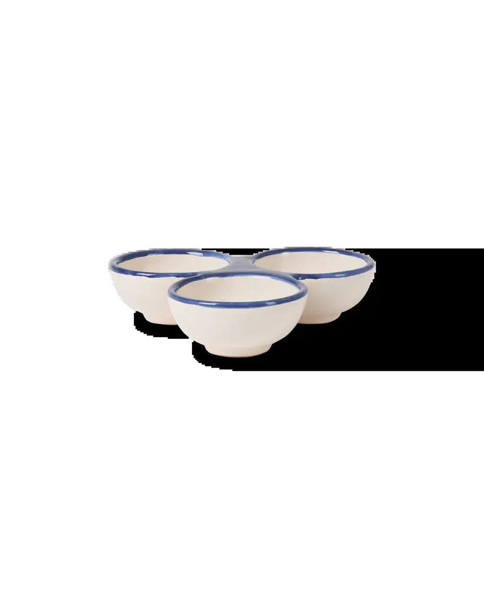 Emporio Sirenuse The Mare Triple Bowl | Thumbnail 3 Emporio Sirenuse The Mare Triple Bowl | Thumbnail 3