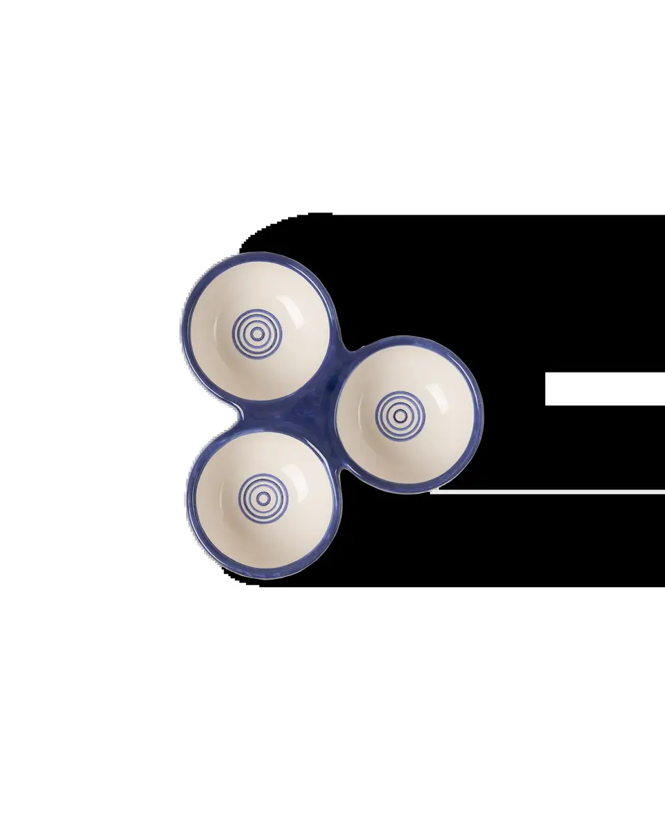 Emporio Sirenuse The Mare Triple Bowl | Image 1 Emporio Sirenuse The Mare Triple Bowl | Image 1