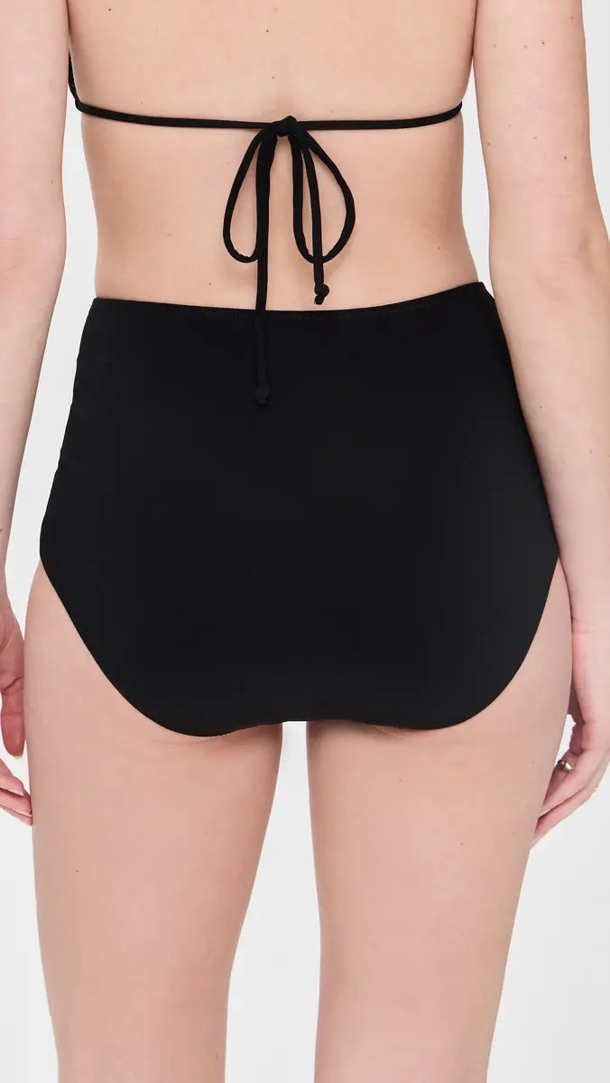 Norma Kamali High Rise Boy Short Bikini Bottoms | Thumbnail 3 Norma Kamali High Rise Boy Short Bikini Bottoms | Thumbnail 3