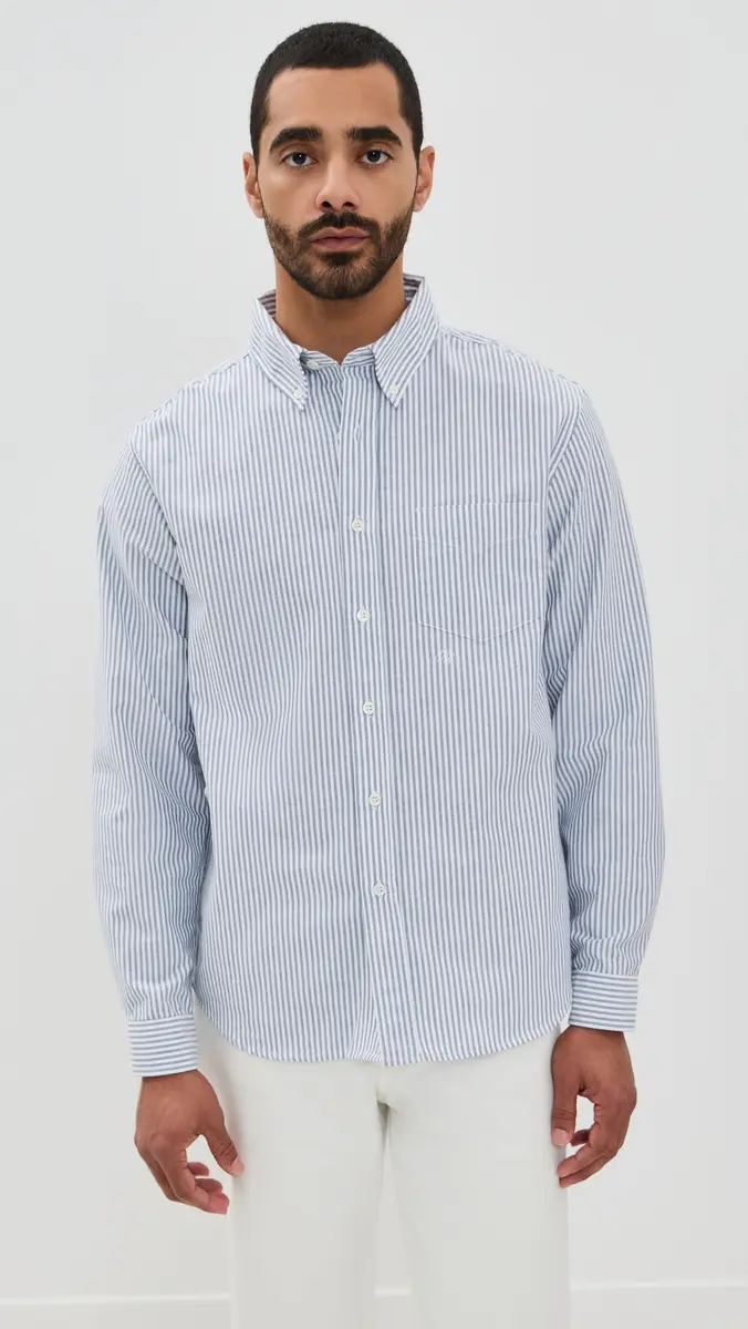 Knickerbocker Beefy Cotton Oxford Shirt | Thumbnail 2