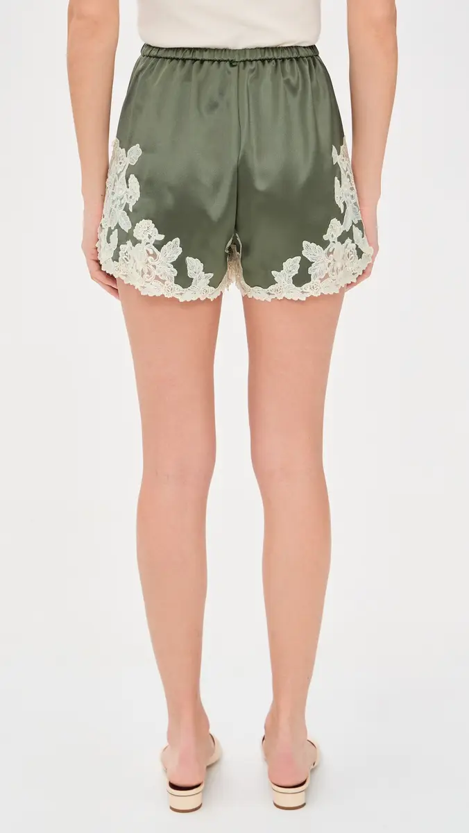 By Malene Birger Eri Shorts Deep Lichen Green | Thumbnail 3