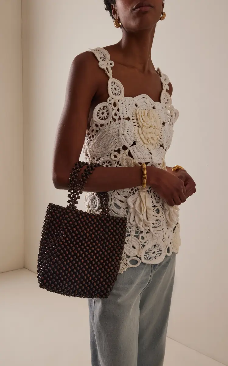 Bembien Exclusive La Isla Mini Beaded Tote Bag | Thumbnail 2 Bembien Exclusive La Isla Mini Beaded Tote Bag | Thumbnail 2