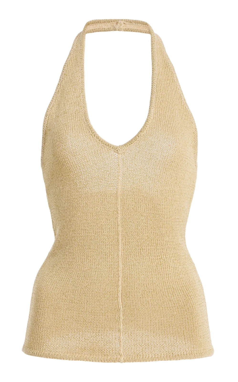 Exclusive La Isla Lurex Knit Halter Top Exclusive La Isla Lurex Knit Halter Top