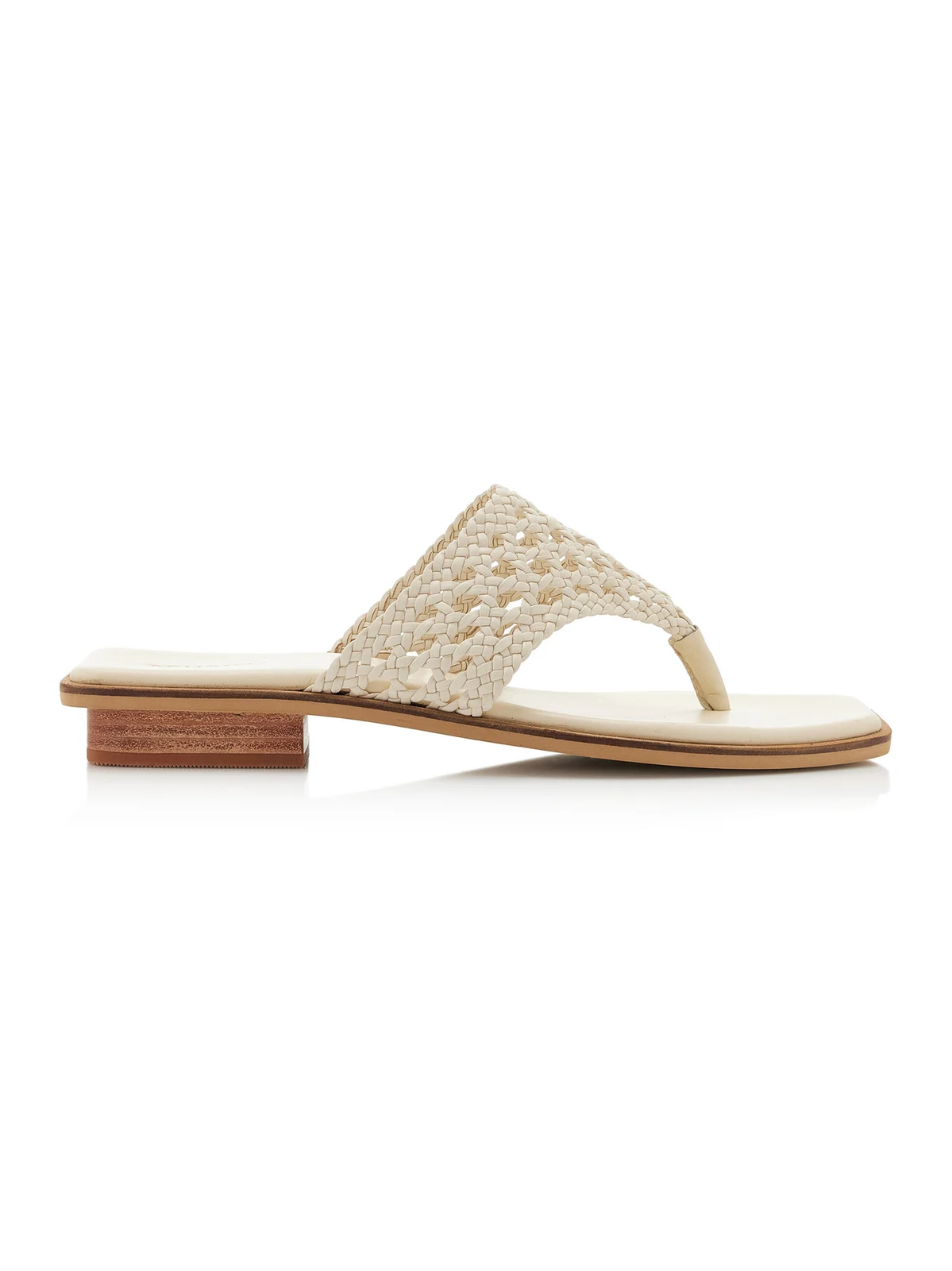 BEMBIEN Exclusive La Isla Tess Woven Leather Sandals