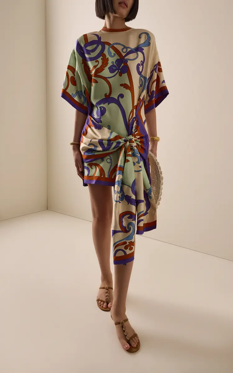 ALÉMAIS Exclusive La Isla Franco Silk Twill Mini Dress | Thumbnail 5 ALÉMAIS Exclusive La Isla Franco Silk Twill Mini Dress | Thumbnail 5