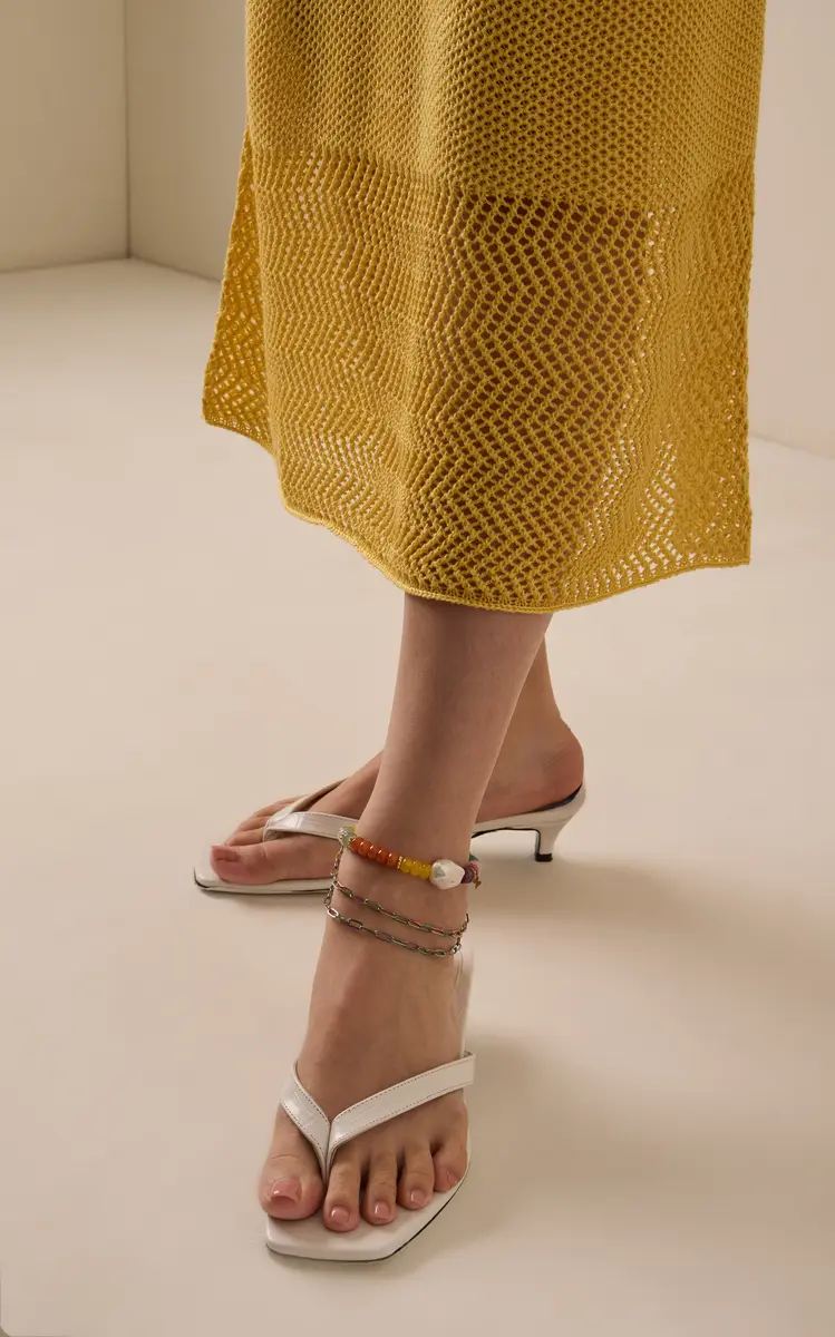 Joie DiGiovanni Exclusive La Isla Rainbow Baroque Triple Strand Chian Anklet | Thumbnail 2
