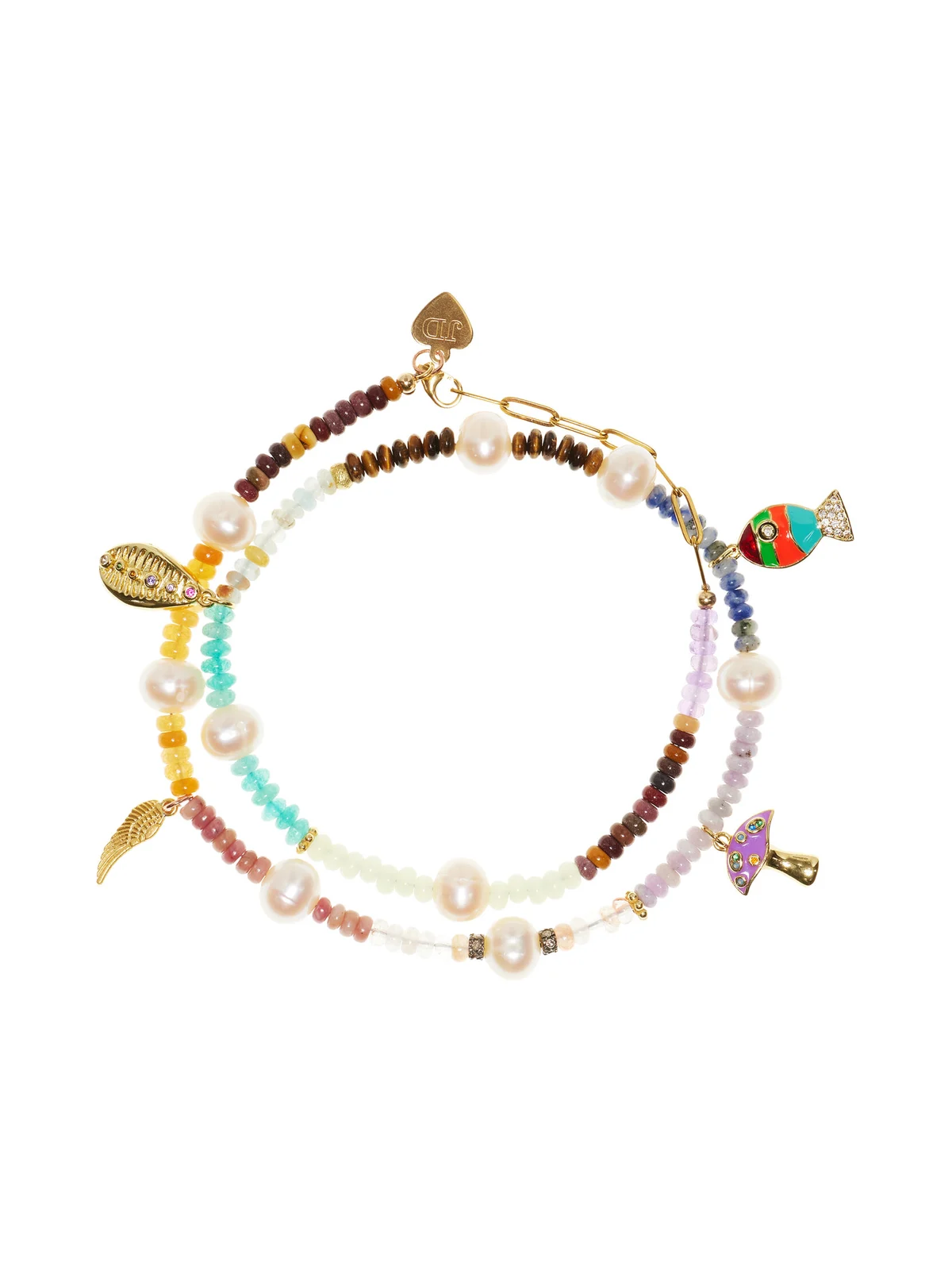 Joie DiGiovanni Exclusive La Isla Neon Wrap Anklet/Choker