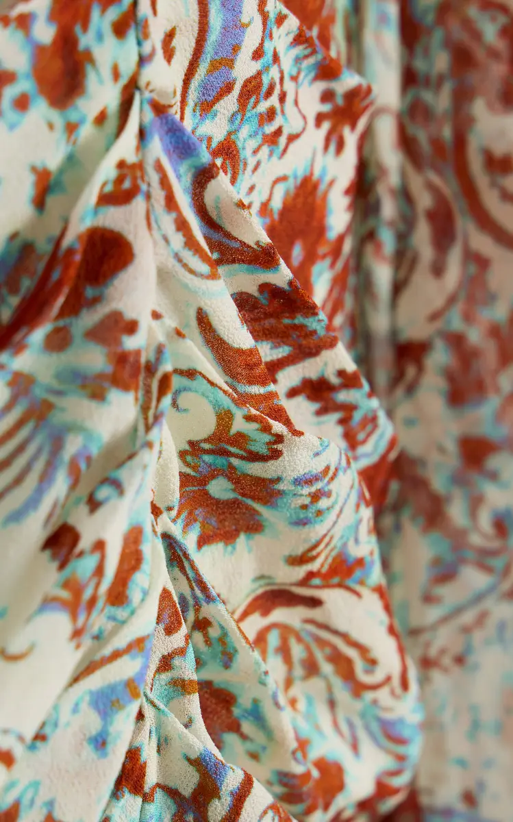 DE LA VALI Exclusive La Isla Formentera Chiffon Maxi Dress | Thumbnail 5