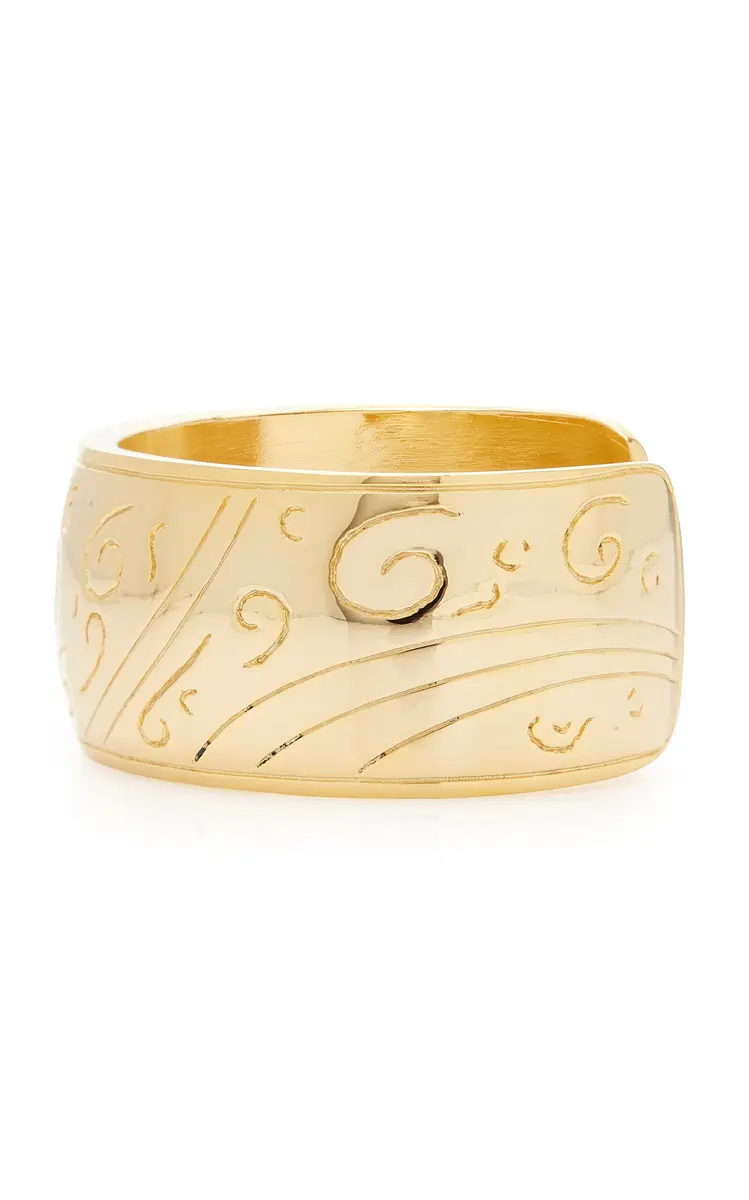ben-amun Exclusive La Isla Gold-Plated Cuff | Thumbnail 5