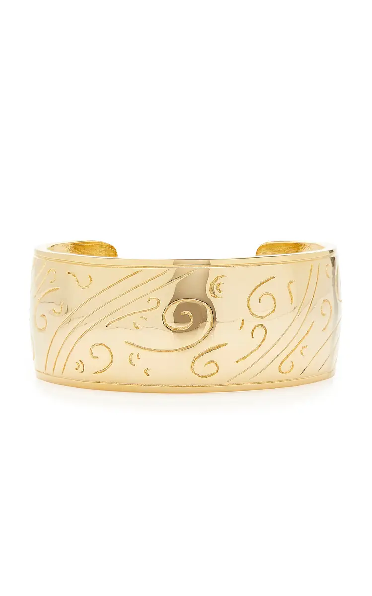 Exclusive La Isla Gold-Plated Cuff