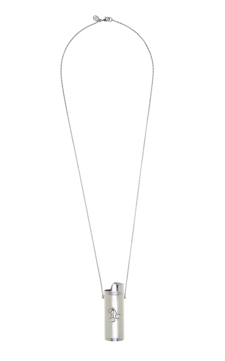 ben-amun Exclusive La Isla Long Silver Chain Lighter Case