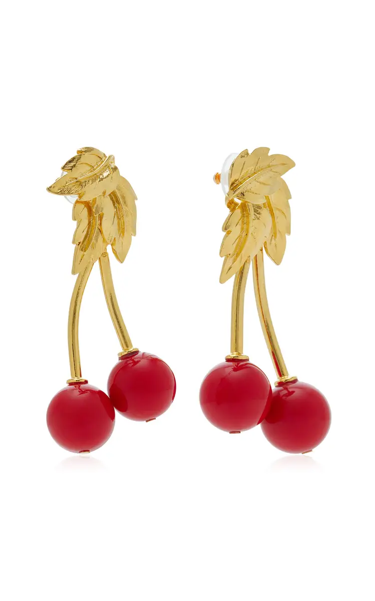 ben-amun Exclusive La Isla Cherry Tin Alloy Earrings | Thumbnail 3 ben-amun Exclusive La Isla Cherry Tin Alloy Earrings | Thumbnail 3