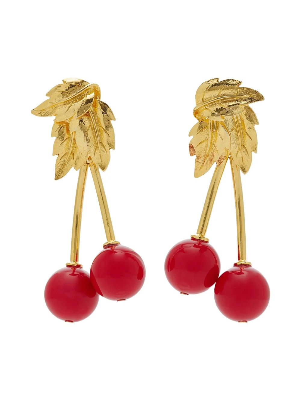 ben-amun Exclusive La Isla Cherry Tin Alloy Earrings