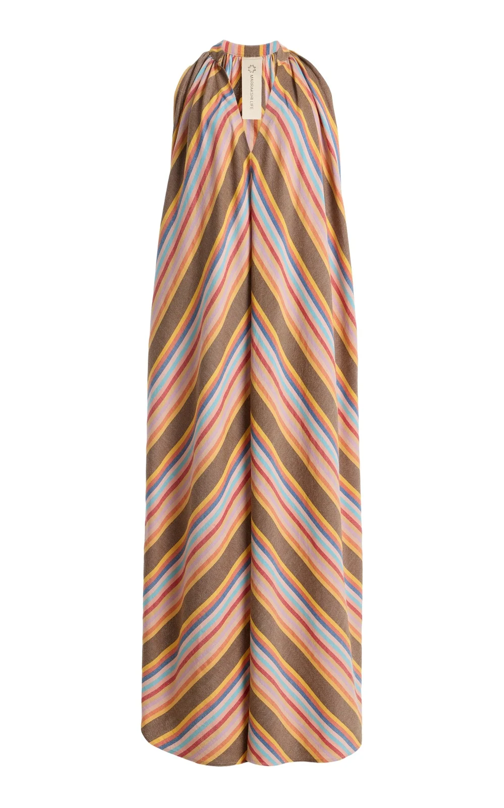 Marrakshi Life Exclusive La Isla The Cotton Halter Dress