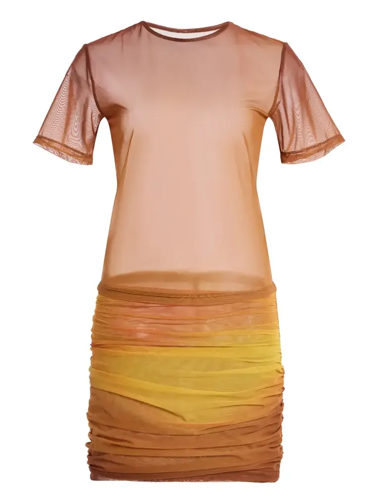 Exclusive La Isla Dafne Mesh Mini Skirt Set Exclusive La Isla Dafne Mesh Mini Skirt Set