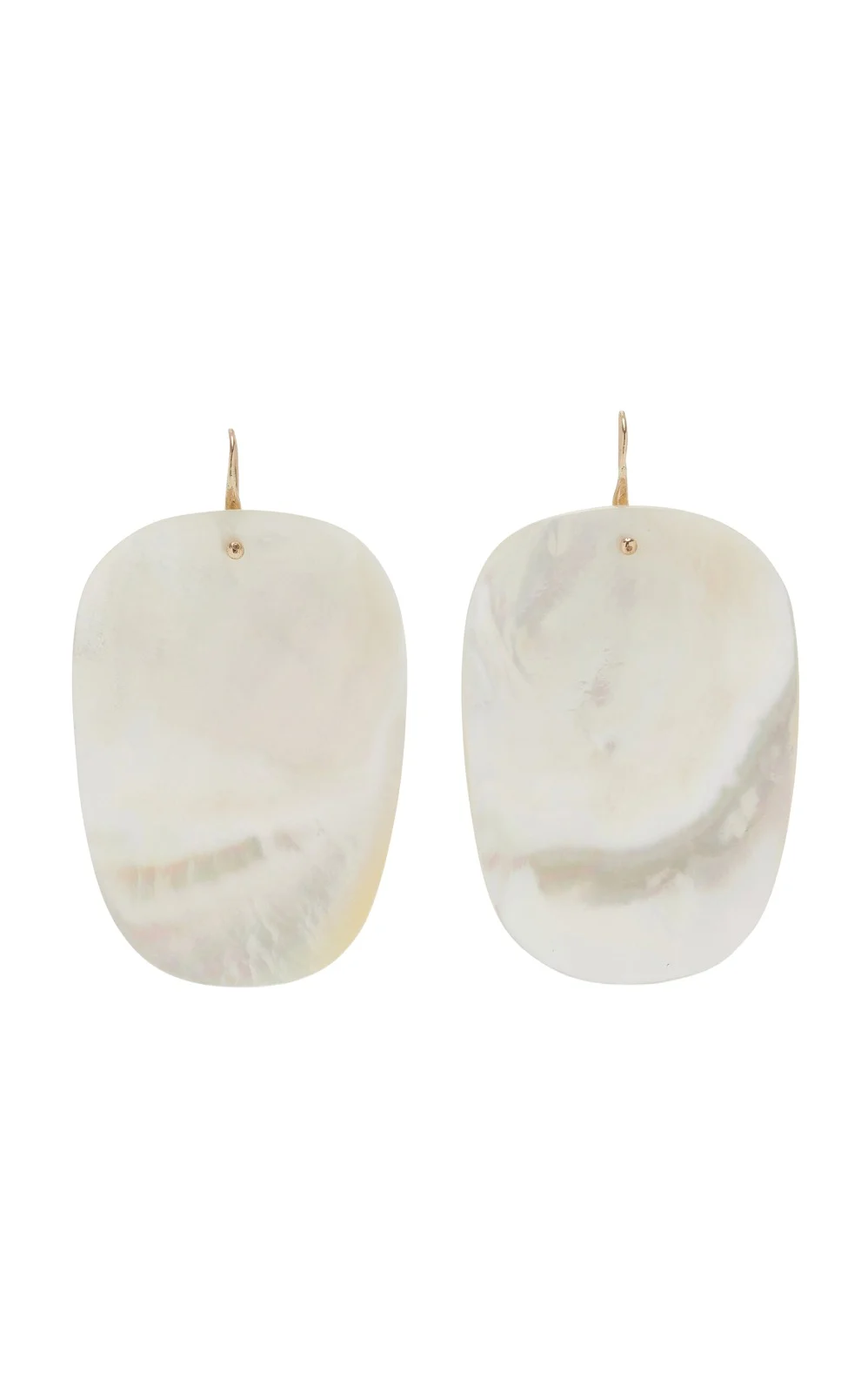 TEN THOUSAND THINGS Exclusive La Isla Large Mobile Slice Mother-of-Pearl Earrings