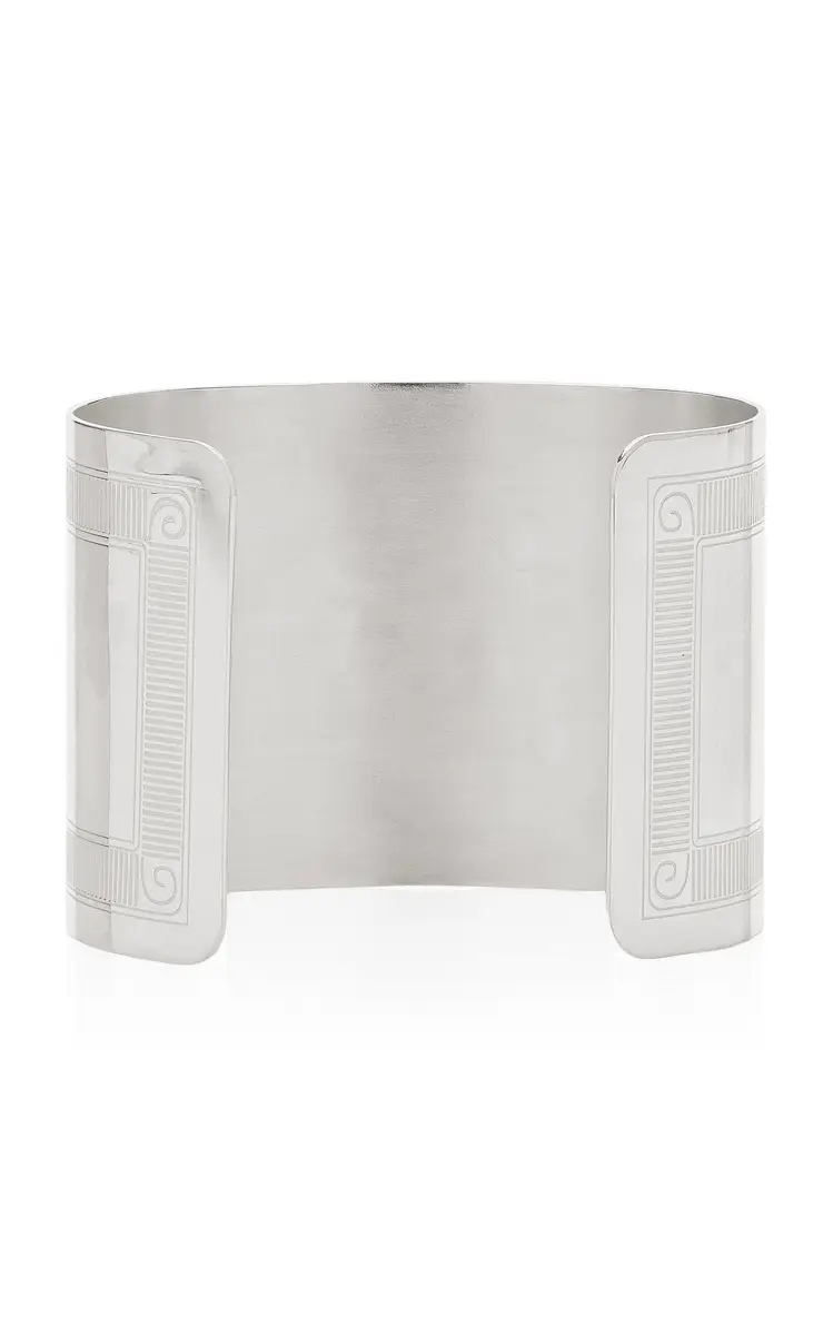 Le Sundial Exclusive La Isla Agate Silver-Plated Bangle | Thumbnail 5 Le Sundial Exclusive La Isla Agate Silver-Plated Bangle | Thumbnail 5