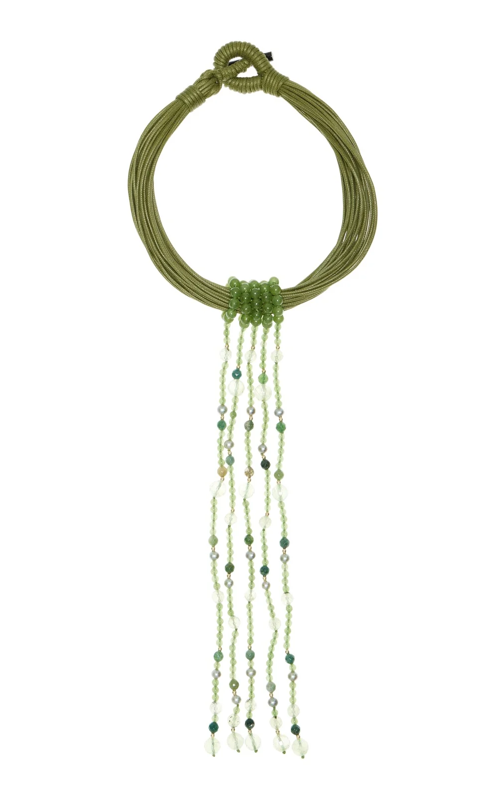 Le Sundial Exclusive La Isla Sculptural Cascade Necklace