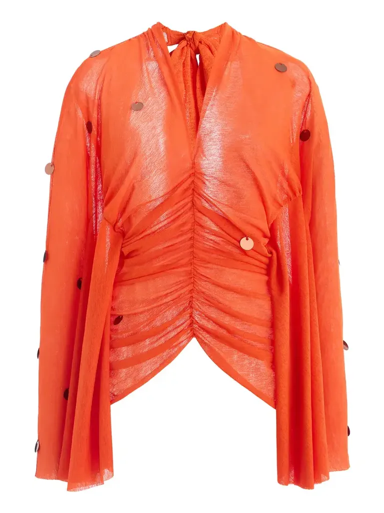 Exclusive La Isla Embellished Jersey Top
