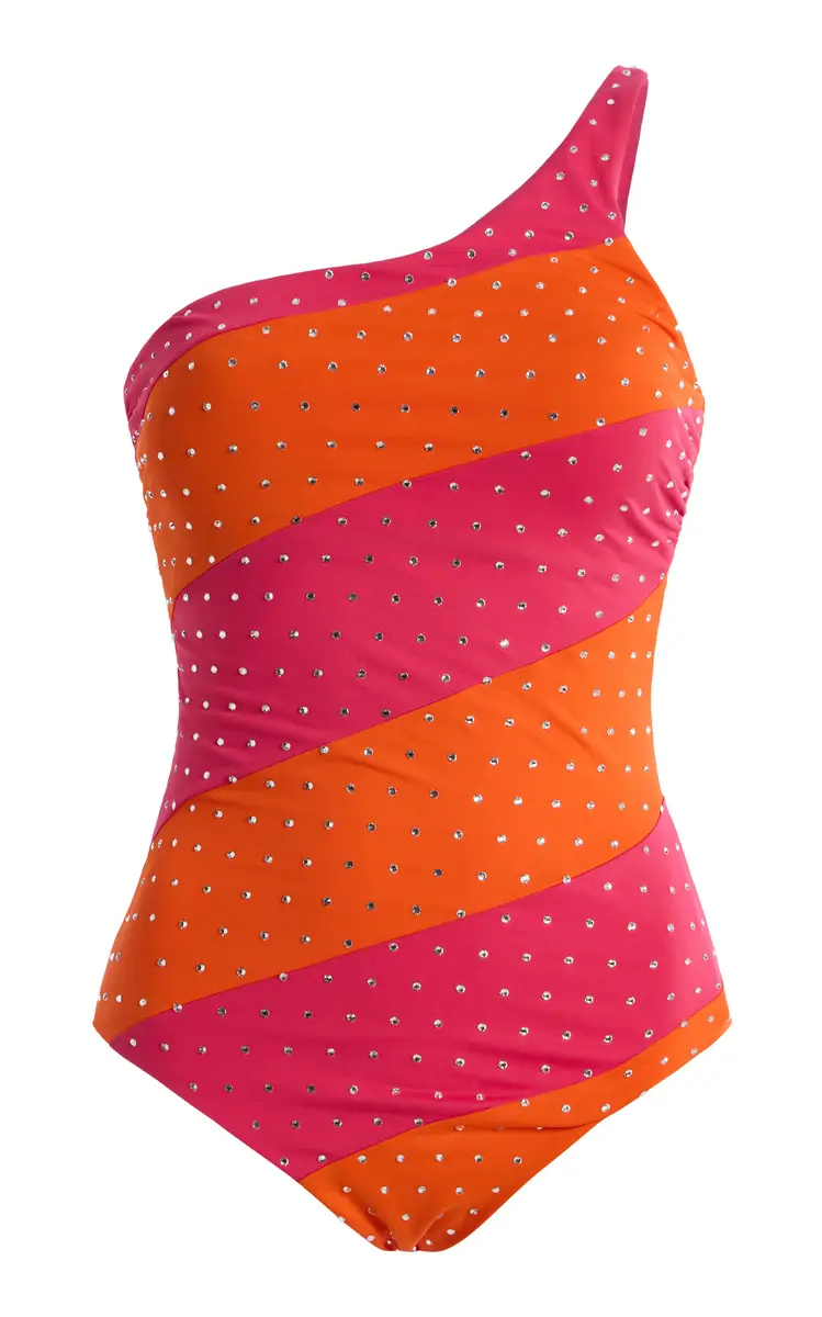 DES_PHEMMES Exclusive La Isla One-Shoulder Swimsuit | Thumbnail 5 DES_PHEMMES Exclusive La Isla One-Shoulder Swimsuit | Thumbnail 5