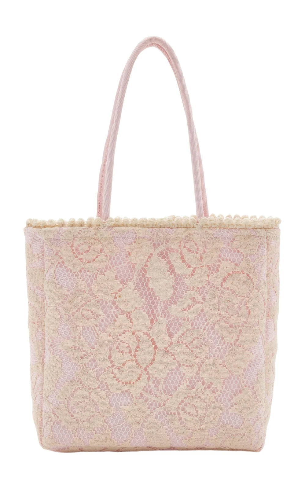 Exclusive La Isla Leah Small Lace Tote Bag Exclusive La Isla Leah Small Lace Tote Bag