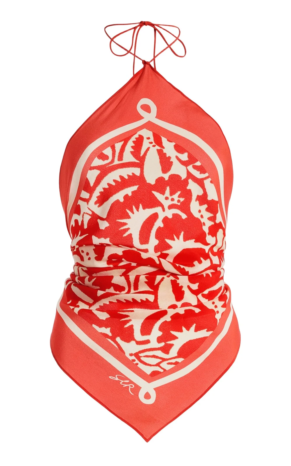 Exclusive Silk Scarf Top Exclusive Silk Scarf Top