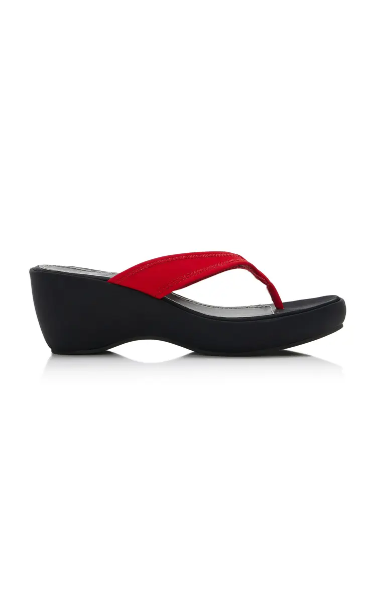 Staud Remy Thong Wedge Sandals | Thumbnail 7 Staud Remy Thong Wedge Sandals | Thumbnail 7