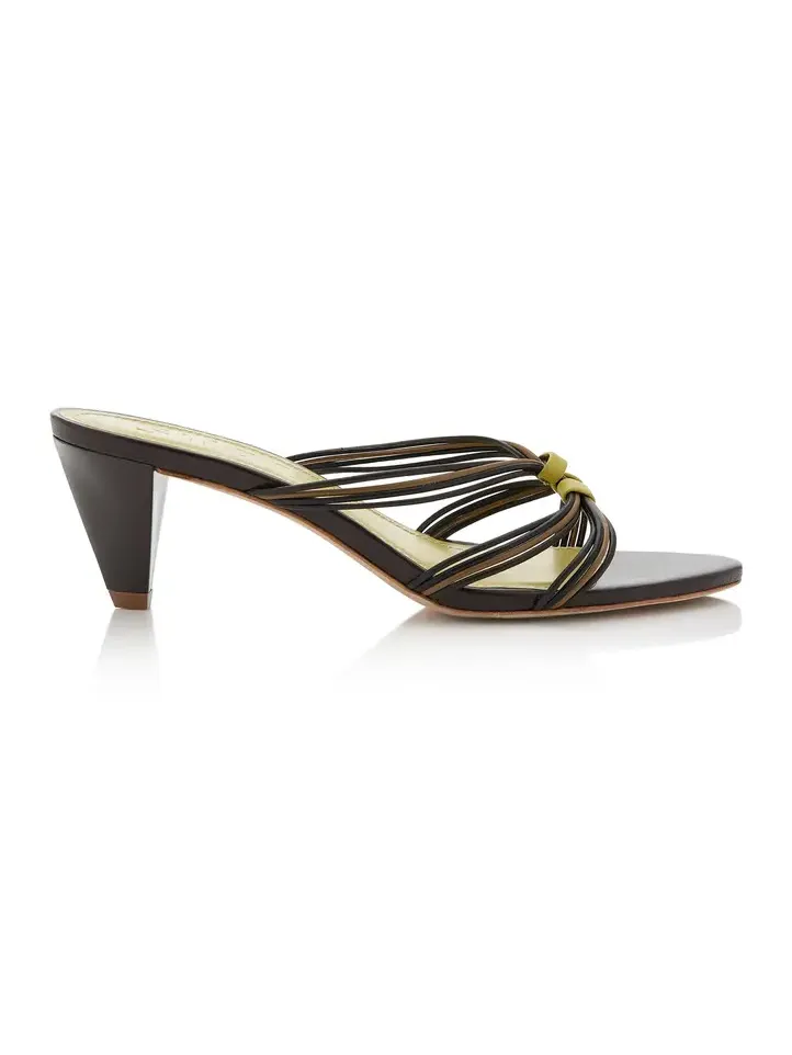 Carrie Leather Mules Carrie Leather Mules
