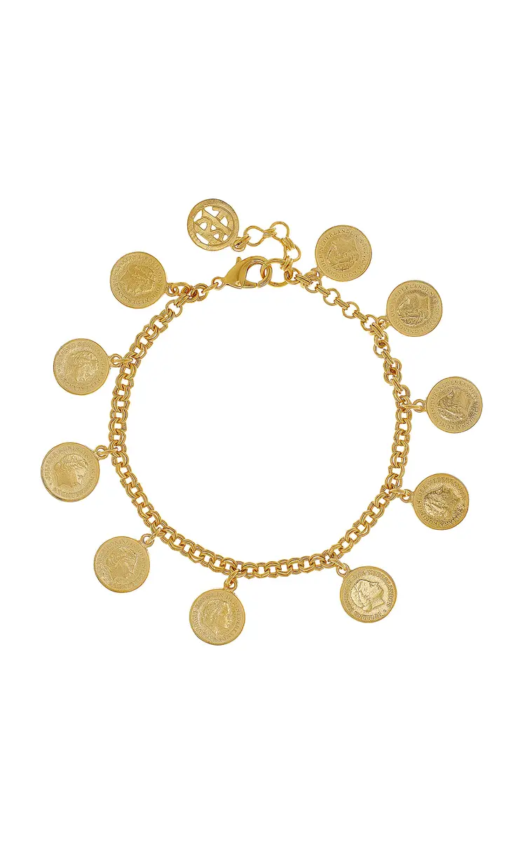 ben-amun Exclusive La Isla 24K Gold-Plated Coin Anklet | Thumbnail 4 ben-amun Exclusive La Isla 24K Gold-Plated Coin Anklet | Thumbnail 4