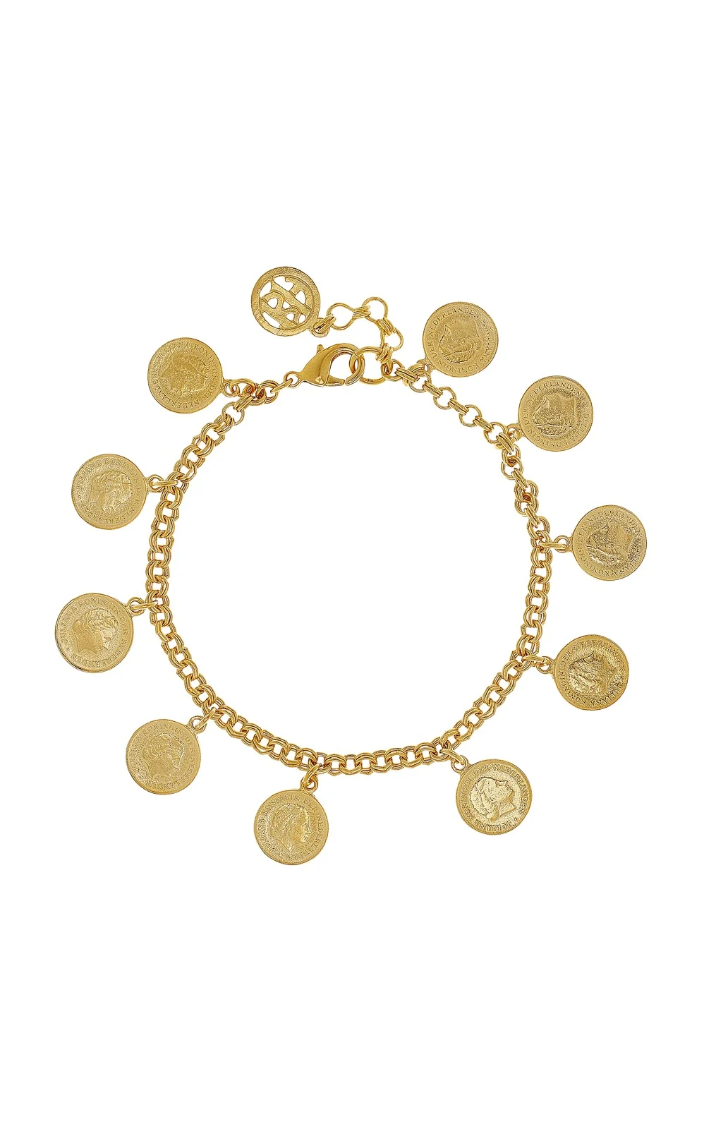 Exclusive La Isla 24K Gold-Plated Coin Anklet