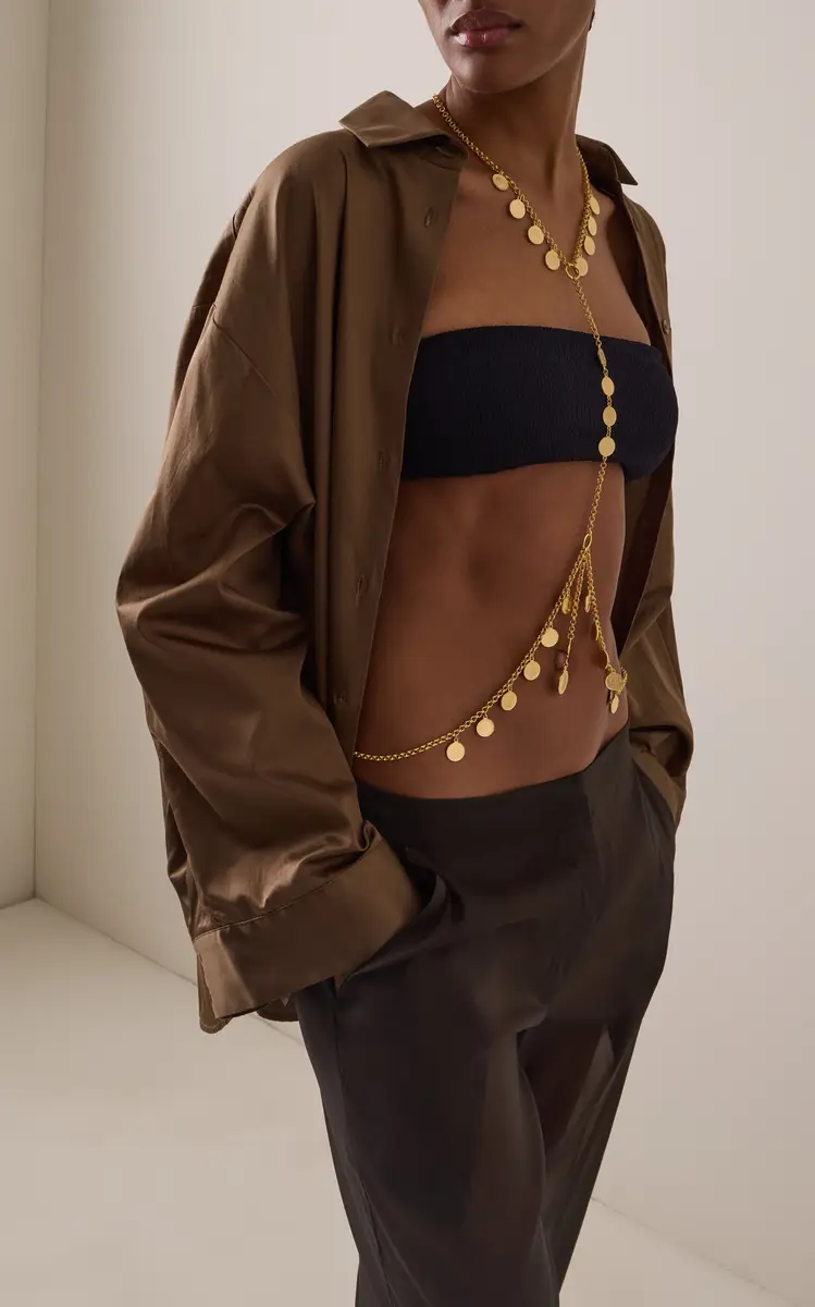 ben-amun Exclusive La Isla 24K Gold-Plated Body Chain | Thumbnail 2 ben-amun Exclusive La Isla 24K Gold-Plated Body Chain | Thumbnail 2