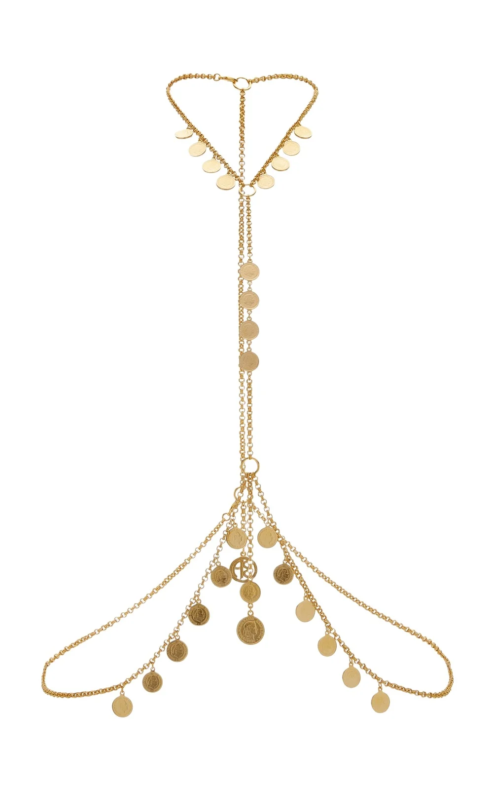 ben-amun Exclusive La Isla 24K Gold-Plated Body Chain