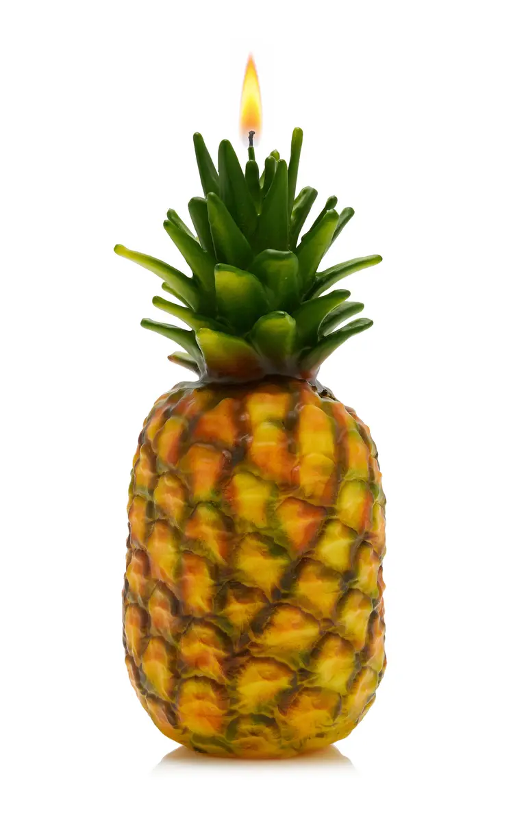 Moda Domus Exclusive La Isla Pineapple Wax Candle - Multi | Image 1 Moda Domus Exclusive La Isla Pineapple Wax Candle - Multi | Image 1