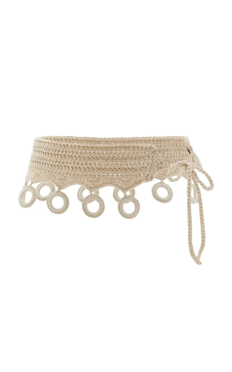 PARDOhats Exclusive La Isla Nudo Crocheted Cotton Belt | Thumbnail 5 PARDOhats Exclusive La Isla Nudo Crocheted Cotton Belt | Thumbnail 5