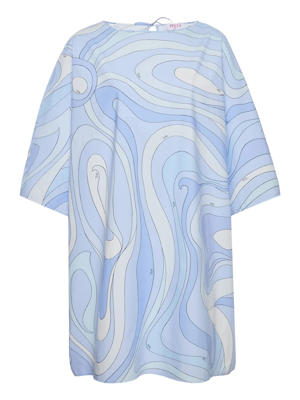 Draped Cotton Poplin Caftan Draped Cotton Poplin Caftan