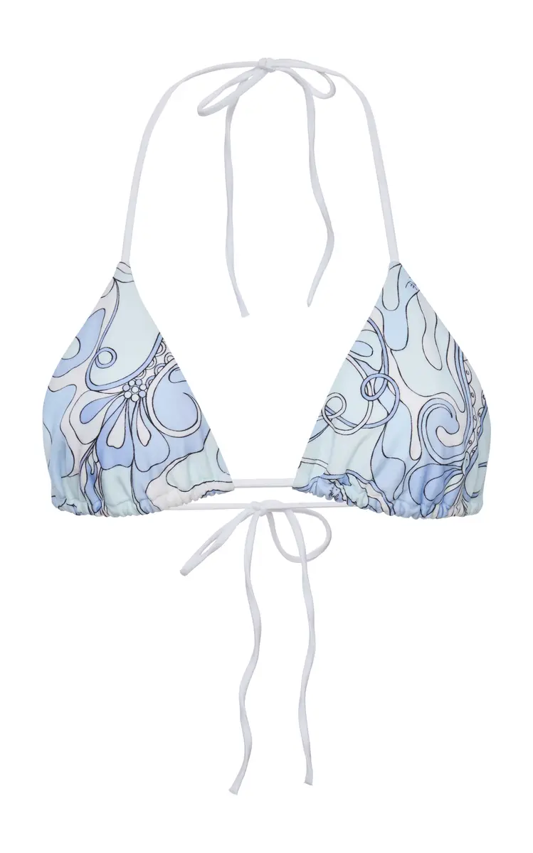 Pucci Printed Bikini Top | Image 1 Pucci Printed Bikini Top | Image 1