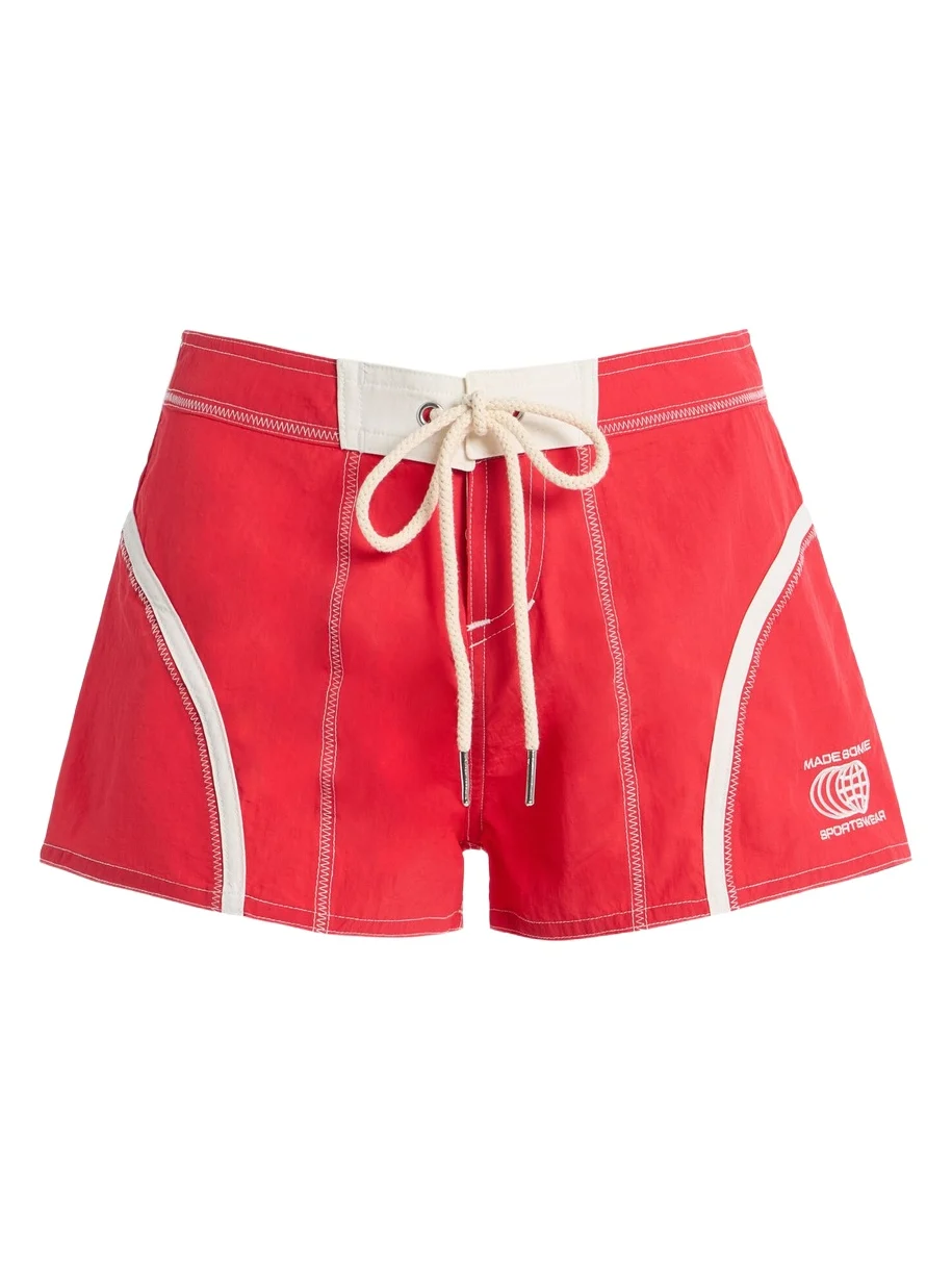 Made Some Nylon Micro Shorts